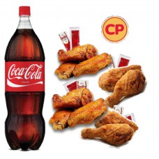 Party Set Fried Chicken with Soft Drinks