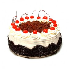 Black-forest cake Round Shape cake, cherry decorated